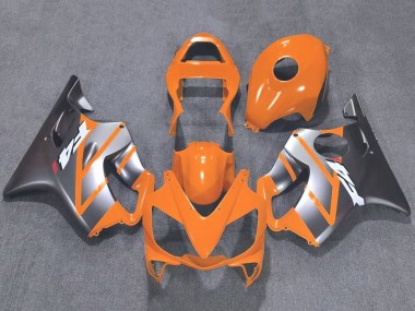 Purchase 2001-2003 Silver Orange Honda CBR600 F4i Motorcycle Fairings UK