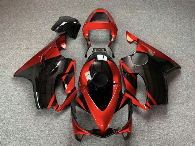 Purchase 2001-2003 Red Glossy Black Honda CBR600 F4i Motorcycle Fairings UK