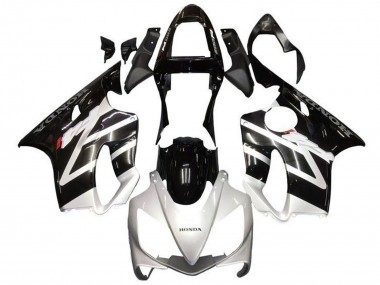 Purchase 2001-2003 Silver Glossy Black Honda CBR600 F4i Motorcycle Fairings UK