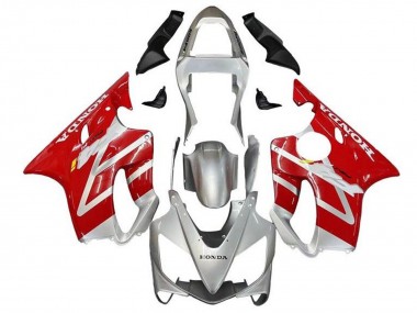 Purchase 2001-2003 Silver Red Honda CBR600 F4i Motorcycle Fairings UK