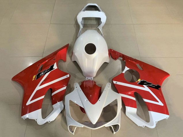 Purchase 2001-2003 White Red Honda CBR600 F4i Motorcycle Fairings UK