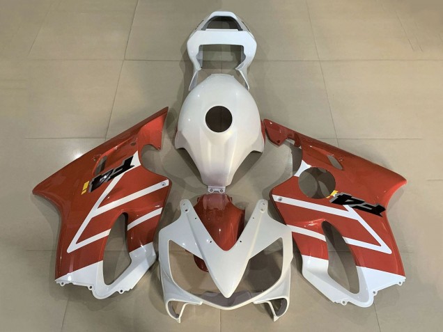 Purchase 2001-2003 White Orange Honda CBR600 F4i Motorcycle Fairings UK