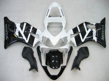 Purchase 2001-2003 White Glossy Black Honda CBR600 F4i Motorcycle Fairings UK
