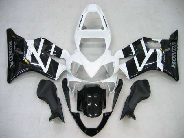 Purchase 2001-2003 White Glossy Black Honda CBR600 F4i Motorcycle Fairings UK