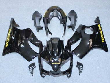 Purchase 2004-2007 Glossy Black Gold Decals Honda CBR600 F4i Motorcycle Fairings UK