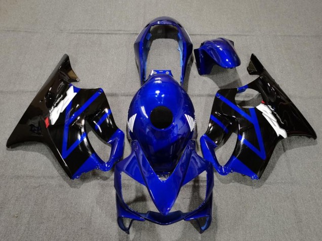 Purchase 2004-2007 Blue Glossy Black Honda CBR600 F4i Motorcycle Fairings UK