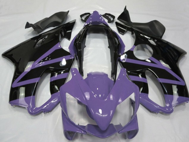 Purchase 2004-2007 Light Purple Glossy Black Honda CBR600 F4i Motorcycle Fairings UK