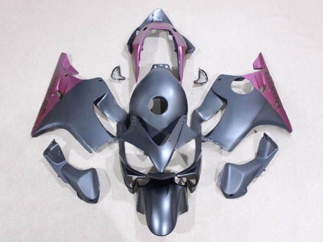 Purchase 2004-2007 Matte Grey Light Purple Honda CBR600 F4i Motorcycle Fairings UK
