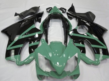 Purchase 2004-2007 Moss Green Glossy Black Honda CBR600 F4i Motorcycle Fairings UK