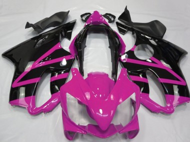 Purchase 2004-2007 Pink Glossy Black Honda CBR600 F4i Motorcycle Fairing UK