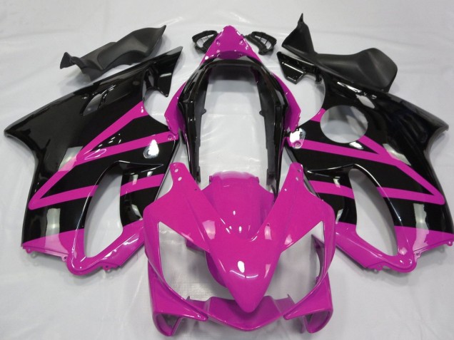 Purchase 2004-2007 Pink Glossy Black Honda CBR600 F4i Motorcycle Fairing UK