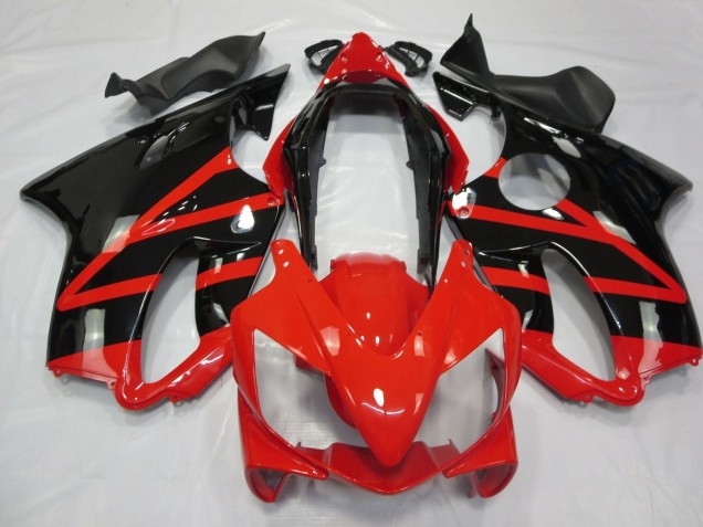 Purchase 2004-2007 Red Glossy Black Honda CBR600 F4i Motorcycle Fairings UK