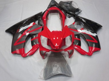 Purchase 2004-2007 Red Grey Glossy Black Honda CBR600 F4i Motorcycle Fairings UK