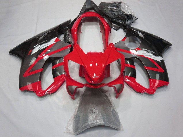 Purchase 2004-2007 Red Grey Glossy Black Honda CBR600 F4i Motorcycle Fairings UK