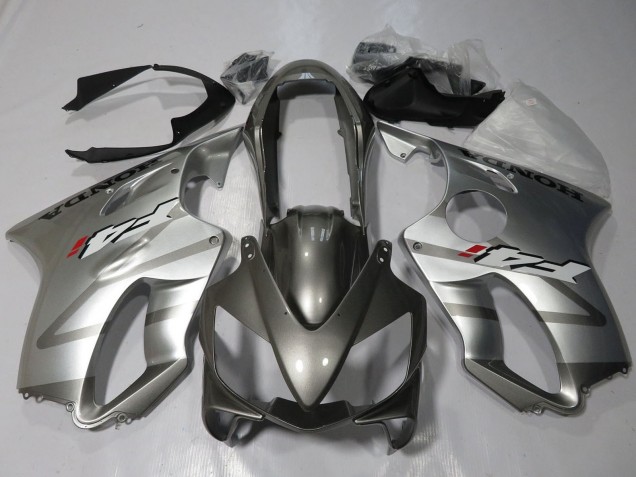 Purchase 2004-2007 Silver Grey Honda CBR600 F4i Motorcycle Fairings UK