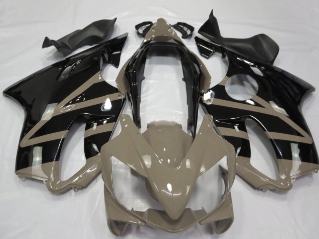 Purchase 2004-2007 Taupe Brown Glossy Black Honda CBR600 F4i Motorcycle Fairings UK