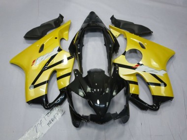 Purchase 2004-2007 Yellow Glossy Black Honda CBR600 F4i Motorcycle Fairings UK