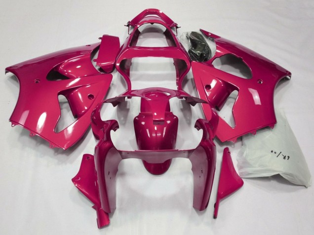 Purchase 2000-2002 Hot Pink Kawasaki ZX6R Motorcycle Fairings UK