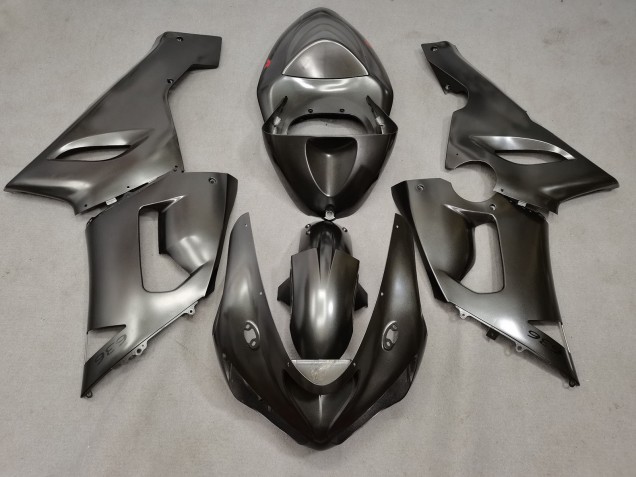 Purchase 2005-2006 Liquid Silver Kawasaki ZX6R Motorcycle Fairings UK