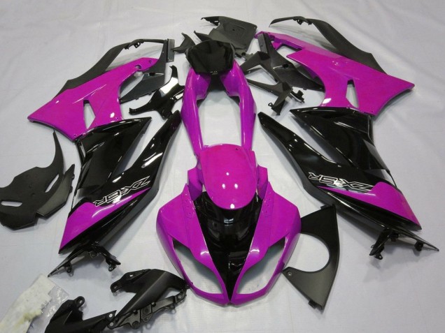 Purchase 2007-2008 Pink Black Kawasaki ZX6R Motorcycle Fairings UK