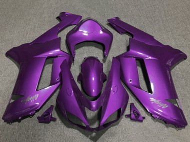 Purchase 2007-2008 Purple Kawasaki ZX6R Motorcycle Fairings UK