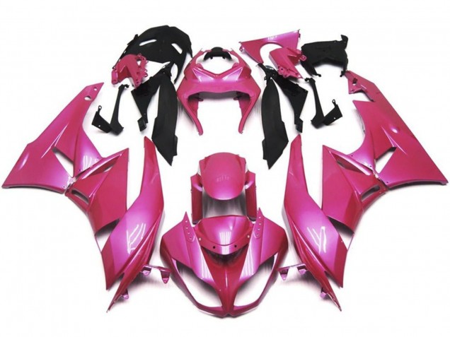 Purchase 2009-2012 Pink Kawasaki ZX6R Motorcycle Fairings UK
