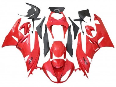 Purchase 2009-2012 Red Kawasaki ZX6R Motorcycle Fairings UK