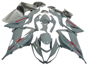 Purchase 2013-2018 Nardo Grey Red Kawasaki ZX6R Motorcycle Fairing UK