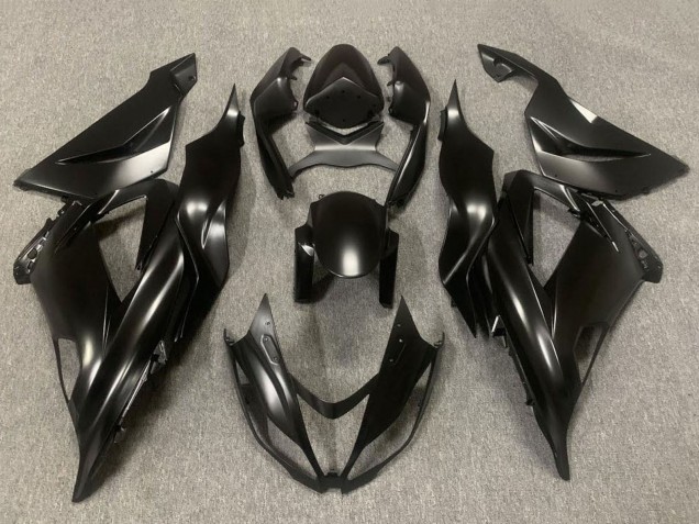 Purchase 2013-2018 Matte Black Kawasaki ZX6R Motorcycle Fairings UK
