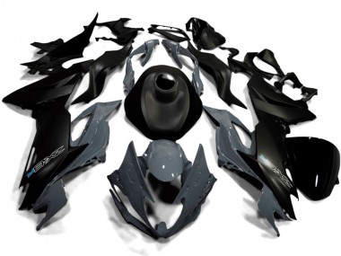 Purchase 2019-2022 Matte Black Nardo Grey Kawasaki ZX6R Motorcycle Fairings UK