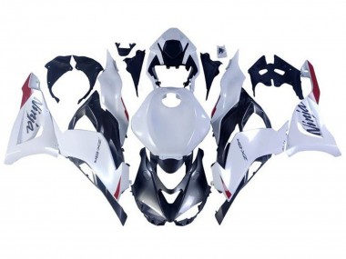 Purchase 2023-2025 Pearl White Grey Red Kawasaki ZX6R 636 Motorcycle Fairings UK