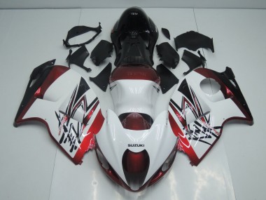 Purchase 1996-2007 White Candy Red Black Suzuki GSXR1000 Motorcycle Fairings UK
