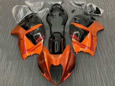 Purchase 1996-2007 Orange Black Red Suzuki GSXR1000 Motorcycle Fairings UK