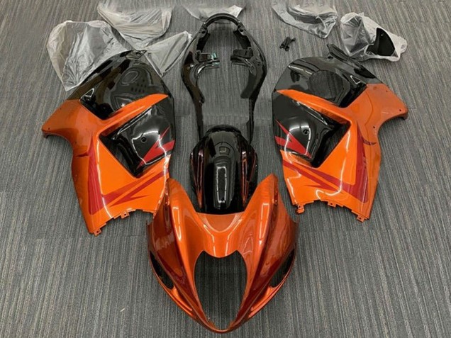 Purchase 1996-2007 Orange Black Red Suzuki GSXR1000 Motorcycle Fairings UK