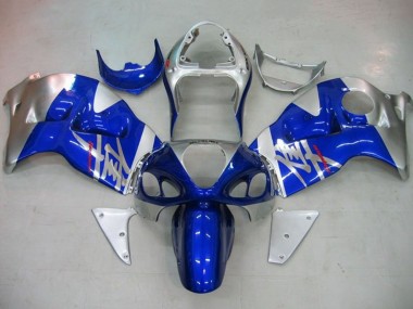 Purchase 1996-2007 Blue Silver Red Suzuki GSXR1000 Motorcycle Fairings UK