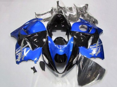 Purchase 1996-2007 Blue Chrome Black Suzuki GSXR1000 Motorcycle Fairings UK