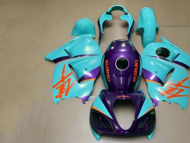 Purchase 1996-2007 Matte Purple Orange Blue Suzuki GSXR1000 Motorcycle Fairings UK