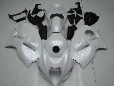 Purchase 1996-2007 Pearl White Suzuki GSXR1000 Motorcycle Fairings UK