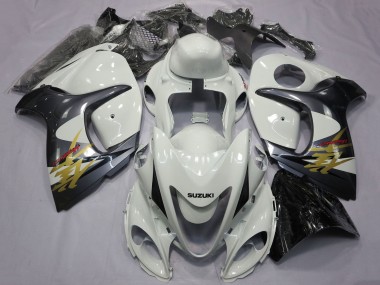 Purchase 2008-2020 White Grey Gold Black Suzuki GSXR 1300 Hayabusa Motorcycle Fairings UK