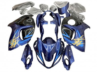 Purchase 2008-2020 Blue Black Light Blue Gold Suzuki GSXR 1300&nbsp;Hayabusa Motorcycle Fairings UK