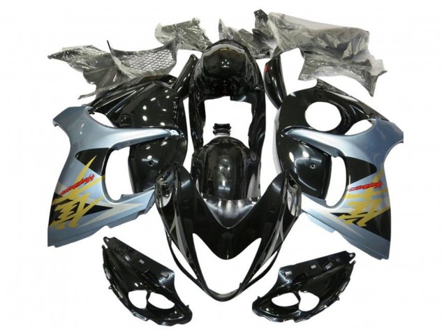 Purchase 2008-2020 Glossy Black Silvery Blue Gold Suzuki GSXR 1300 Hayabusa Motorcycle Fairings UK