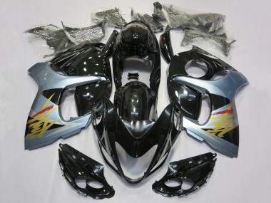 Purchase 2008-2020 Glossy Black Light Blue Gold Suzuki GSXR 1300&nbsp;Hayabusa Motorcycle Fairings UK