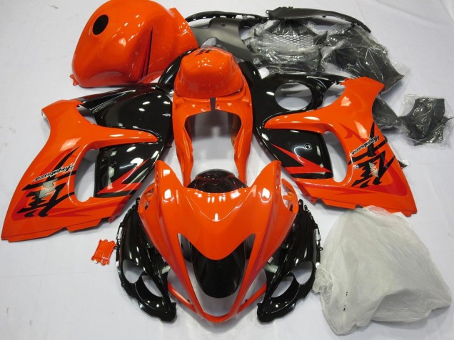 Purchase 2008-2020 Orange Black Suzuki GSXR 1300 Hayabusa Motorcycle Fairings UK
