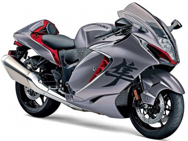 Purchase 2021-2025 Matte Grey Matte Red Suzuki GSXR 1300 Hayabusa Motorcycle Fairings UK Purchase 2021-2025 Matte Grey Matte Red Suzuki GSXR 1300 Hayabusa Motorcycle Fairings UK
