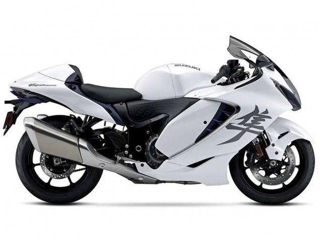 Purchase 2021-2025 White Suzuki GSXR 1300 Hayabusa Motorcycle Fairings UK Purchase 2021-2025 White Suzuki GSXR 1300 Hayabusa Motorcycle Fairings UK