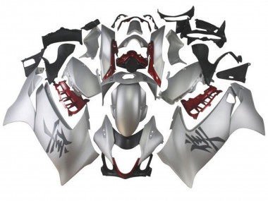 Purchase 2021-2025 Silver Dark Red Suzuki GSXR 1300 Hayabusa Motorcycle Fairings UK