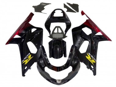 Purchase 2000-2002 Glossy Black Red Yellow Suzuki GSXR1000 Motorcycle Fairings UK