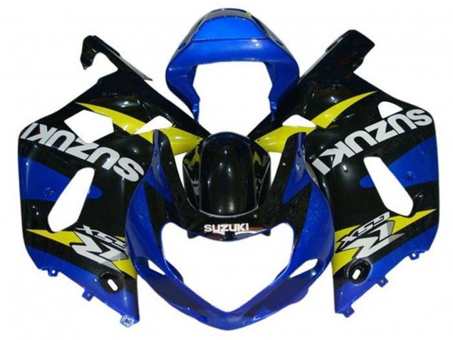 Purchase 2000-2002 Blue Yellow Black Suzuki GSXR1000 Motorcycle Fairings UK