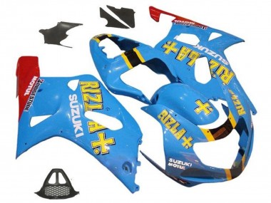 Purchase 2000-2002 Blue Yellow Red Rizla Suzuki GSXR1000 Motorcycle Fairings UK