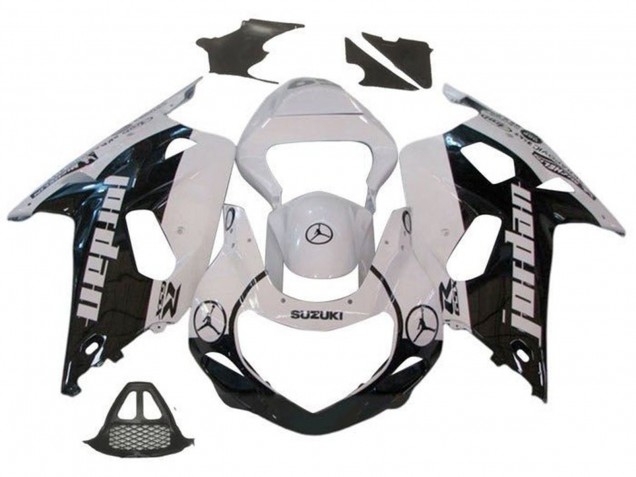 Purchase 2000-2002 White Black Jordan Suzuki GSXR1000 Motorcycle Fairings UK